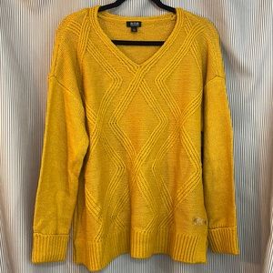 A.N.A. Knitted Diamond Sweater